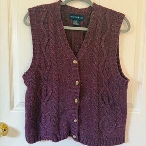 Red Sweater Vest